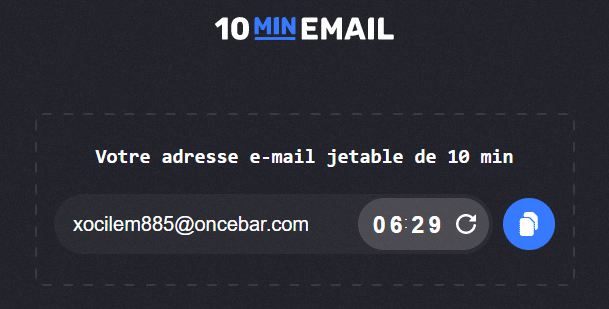 email jetable 10minemail.com
