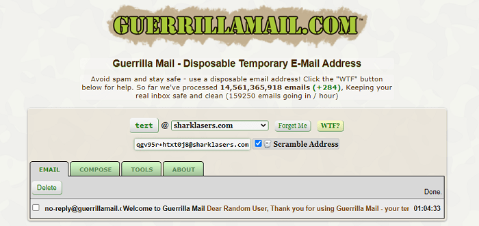 email jetable guerrillamail.com