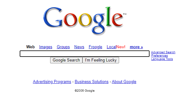 Google en 2006