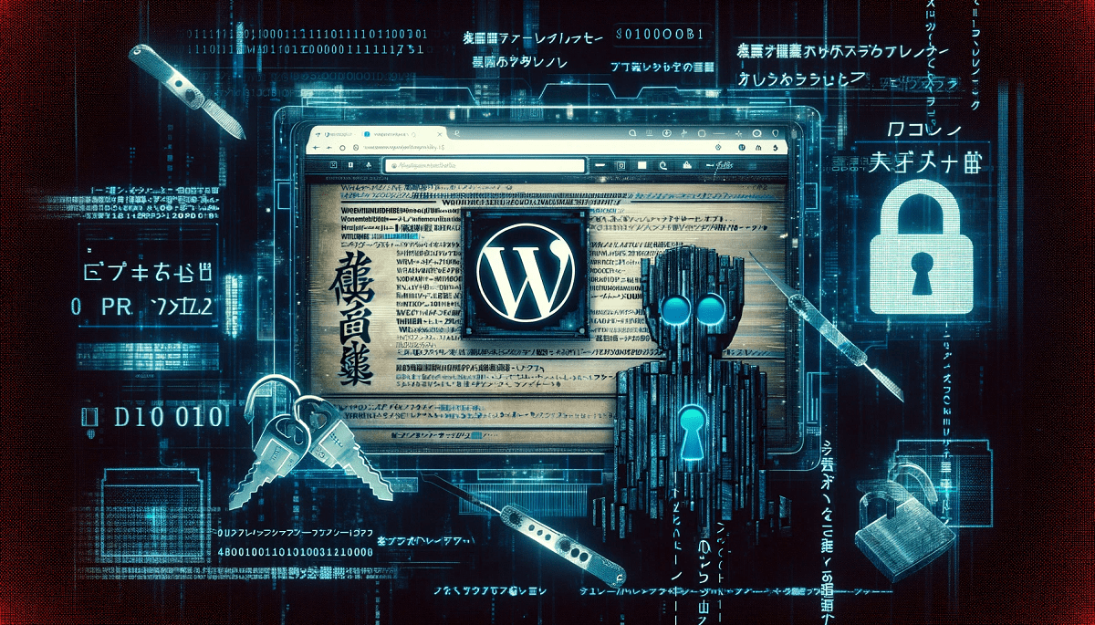 réparer son site wordpress du piratage par mots clés japonais