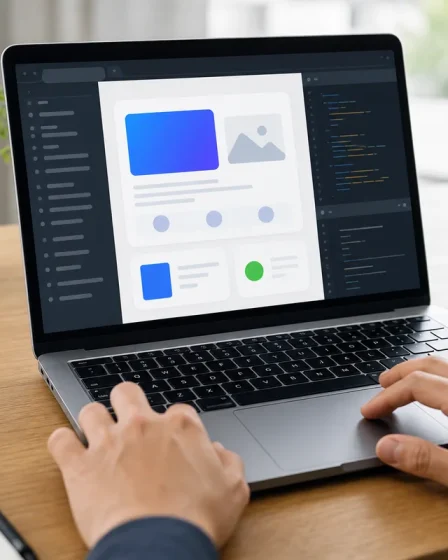 Création d’une application web avec un outil IA dans le navigateur