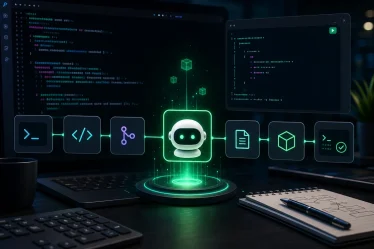 Pipeline de scripts qui pilote un agent IA de developpement