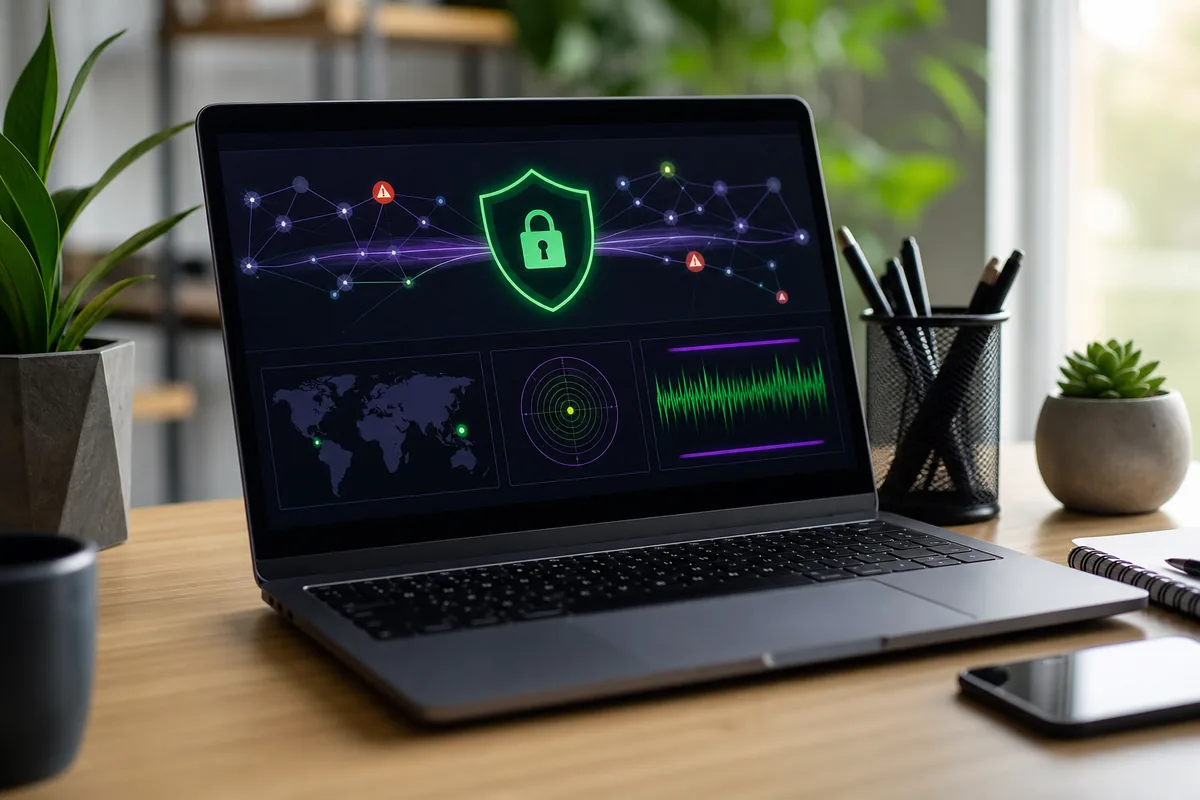 Test fuite VPN DNS WebRTC et IPv6 sur un ordinateur portable