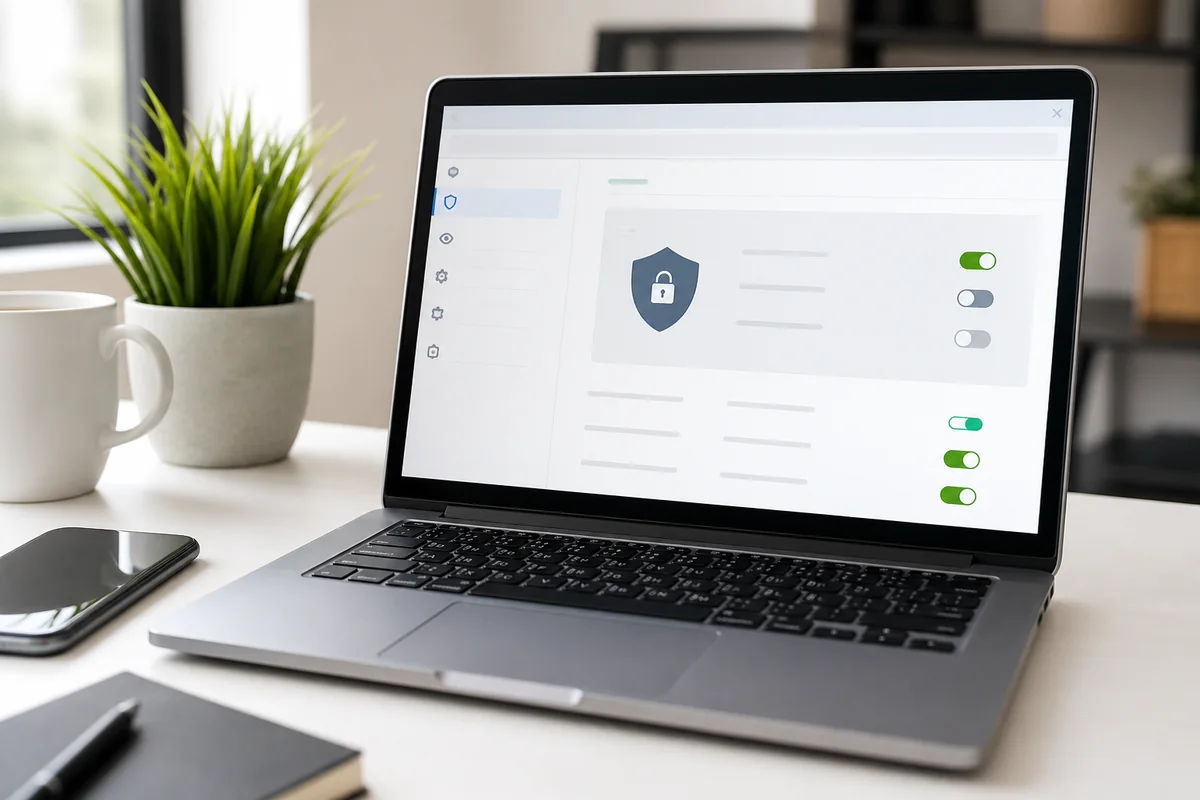 VPN gratuit Microsoft Edge activé dans les réglages de confidentialité